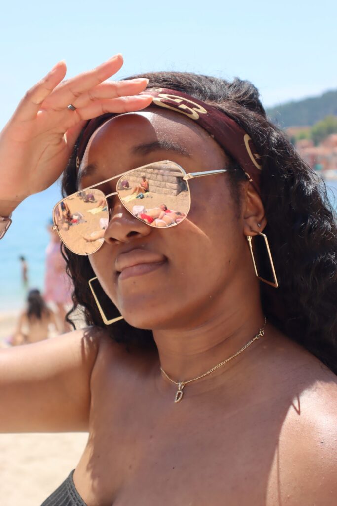 Me on a beach in Villefranche-Sur-Mer, celebrating my 24th Birthday.